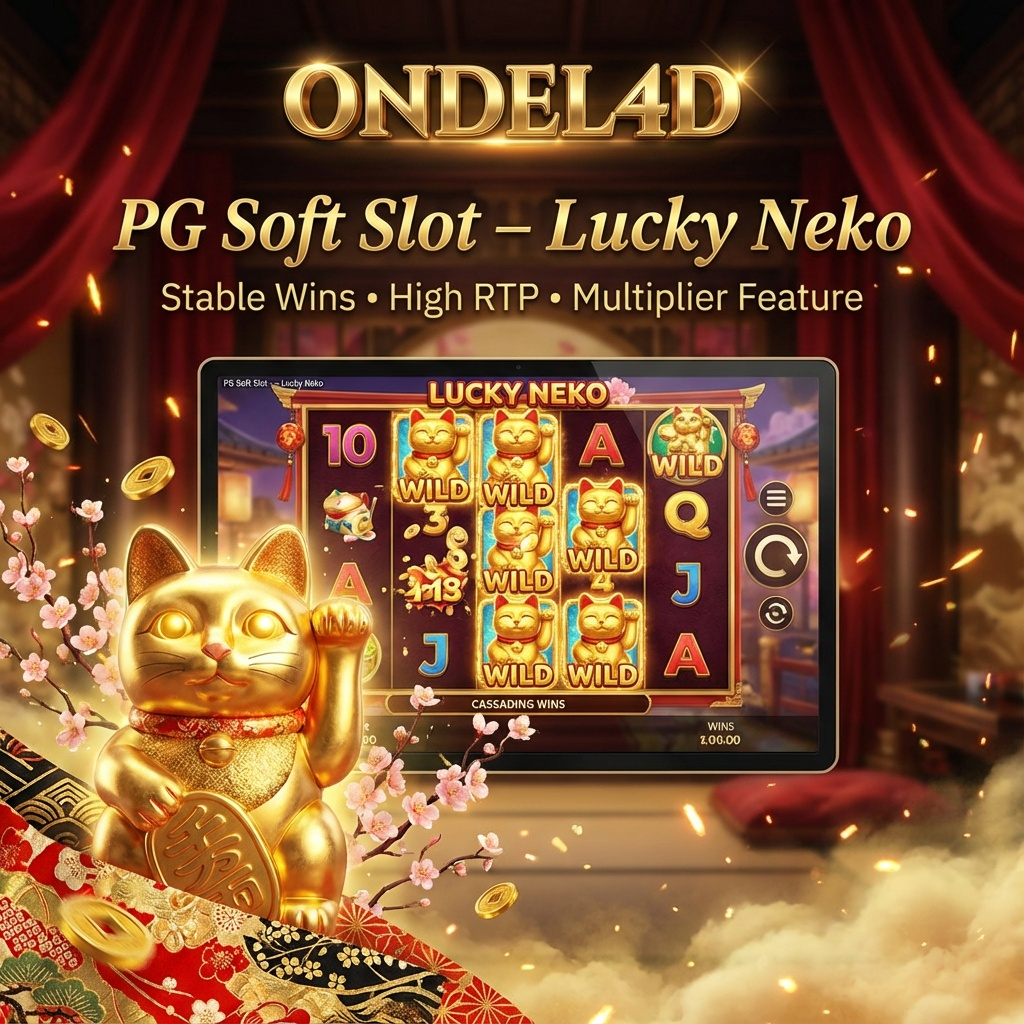 Slot PG Soft Lucky Neko di ONDEL4D: Favorit Baru untuk Kemenangan Konsisten