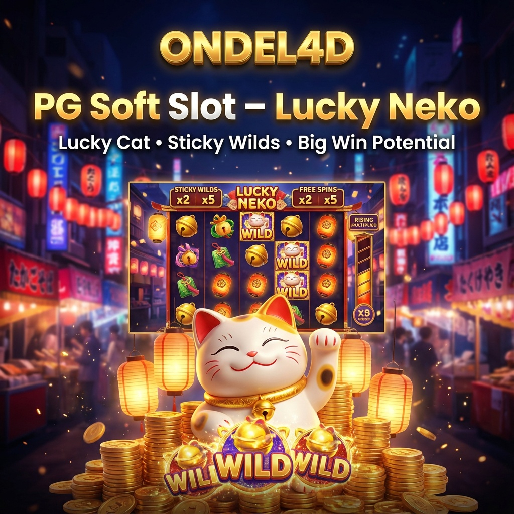Slot PG Soft Lucky Neko di ONDEL4D: Hoki Jepang yang Datang Bertahap