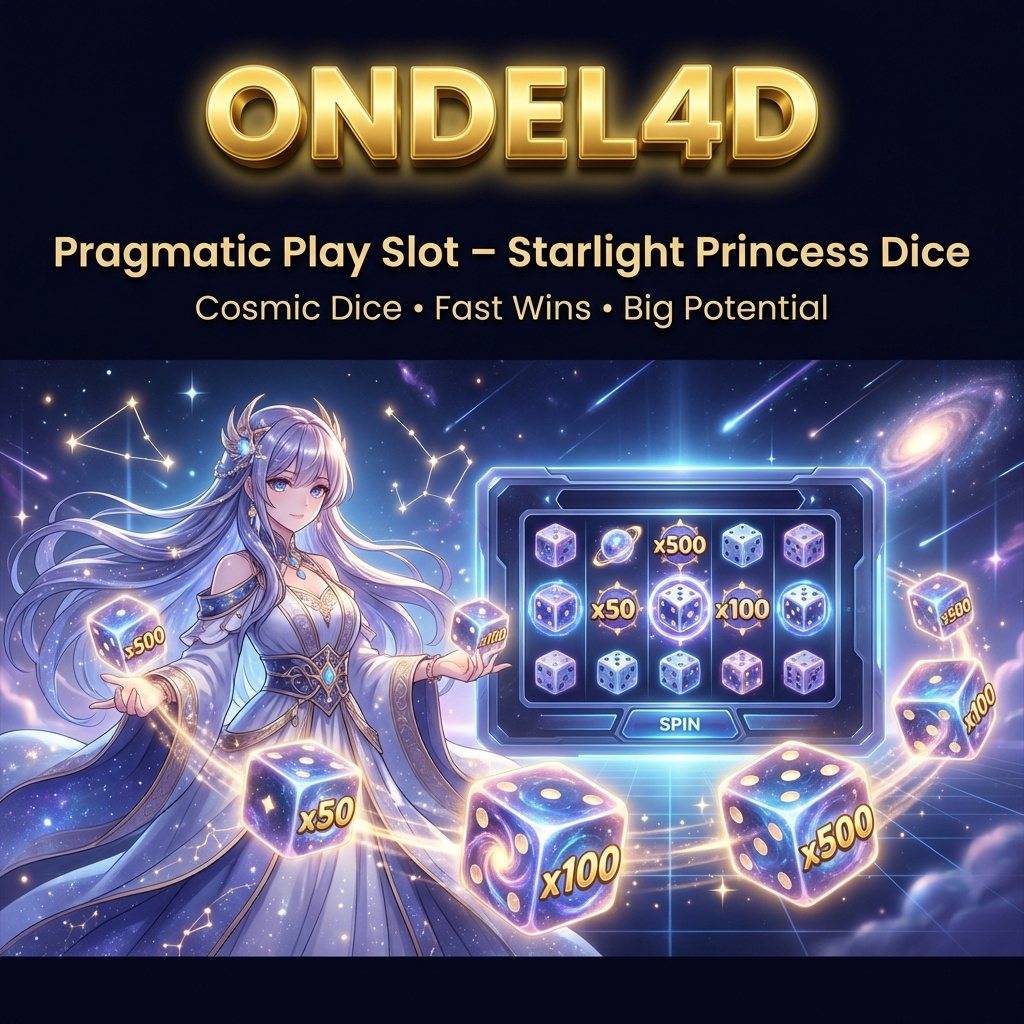 Starlight Princess Dice Pragmatic Play di ONDEL4D: Keanggunan Kosmik, Aksi Super , Cepat,